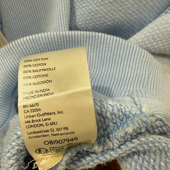 NWT Free People We The Free Forever Yours Cardi in Baby Blue Eyes Sz Small - Picture 6 of 8